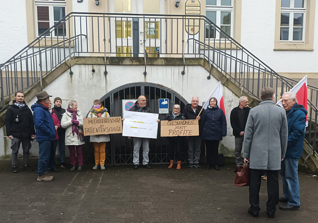 15.12.2023: Vor dem Arbeitsgericht Detmold
