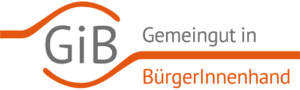 Die Abbildung zeigt das Logo der Initiative »Gemeingut in Bürgerhand«